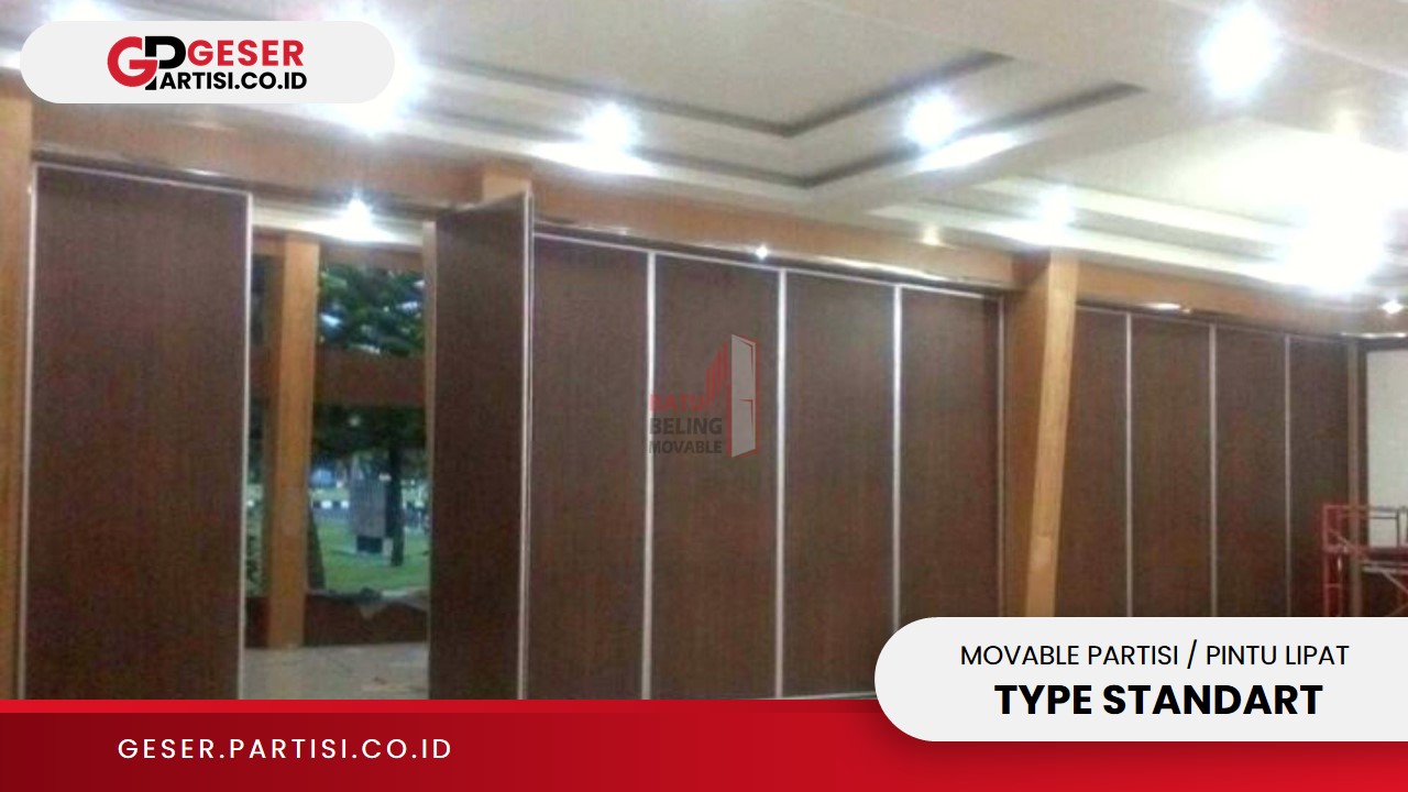 Movable Partisi Pintu Lipat Type Standart 3