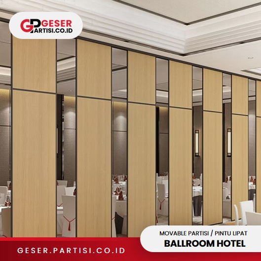 Pintu Partisi Lipat Geser Ballroom Hotel