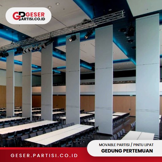 Pintu Partisi Lipat Geser Gedung Pertemuan