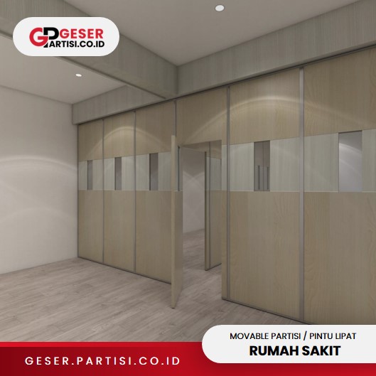 Pintu Partisi Lipat Geser Rumah Sakit